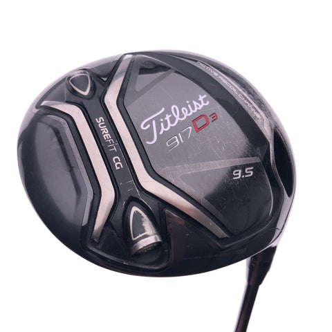 Used Titleist 917 D3 Driver / 9.5 Degrees / Diamana S+60 X-Stiff