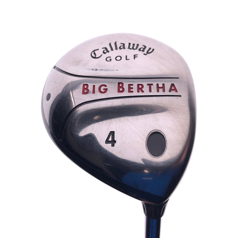 Used Callaway Big Bertha 2004 4 Fairway Wood / 17.5 Degrees / Uniflex - Replay Golf 