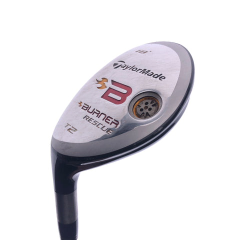 Used TaylorMade Burner Rescue 2008 2 Hybrid / 18 Degrees / Stiff / Left-Handed - Replay Golf 