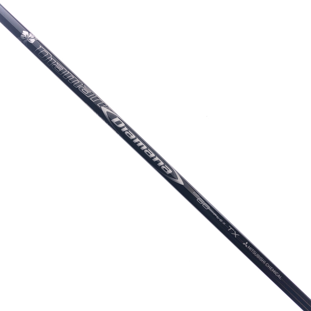 Used Mitsubishi Diamana DF 60 TX Driver Shaft / TX Flex / Callaway Gen 2 Adapter - Replay Golf 