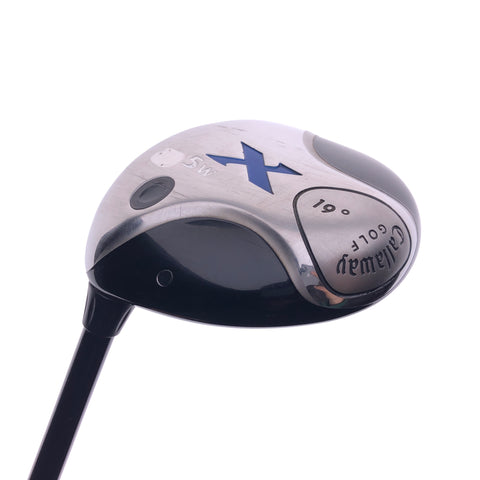 Used Callaway X Series Blue 5 Fairway / 18 Degrees / Ladies Flex / Left-Handed - Replay Golf 