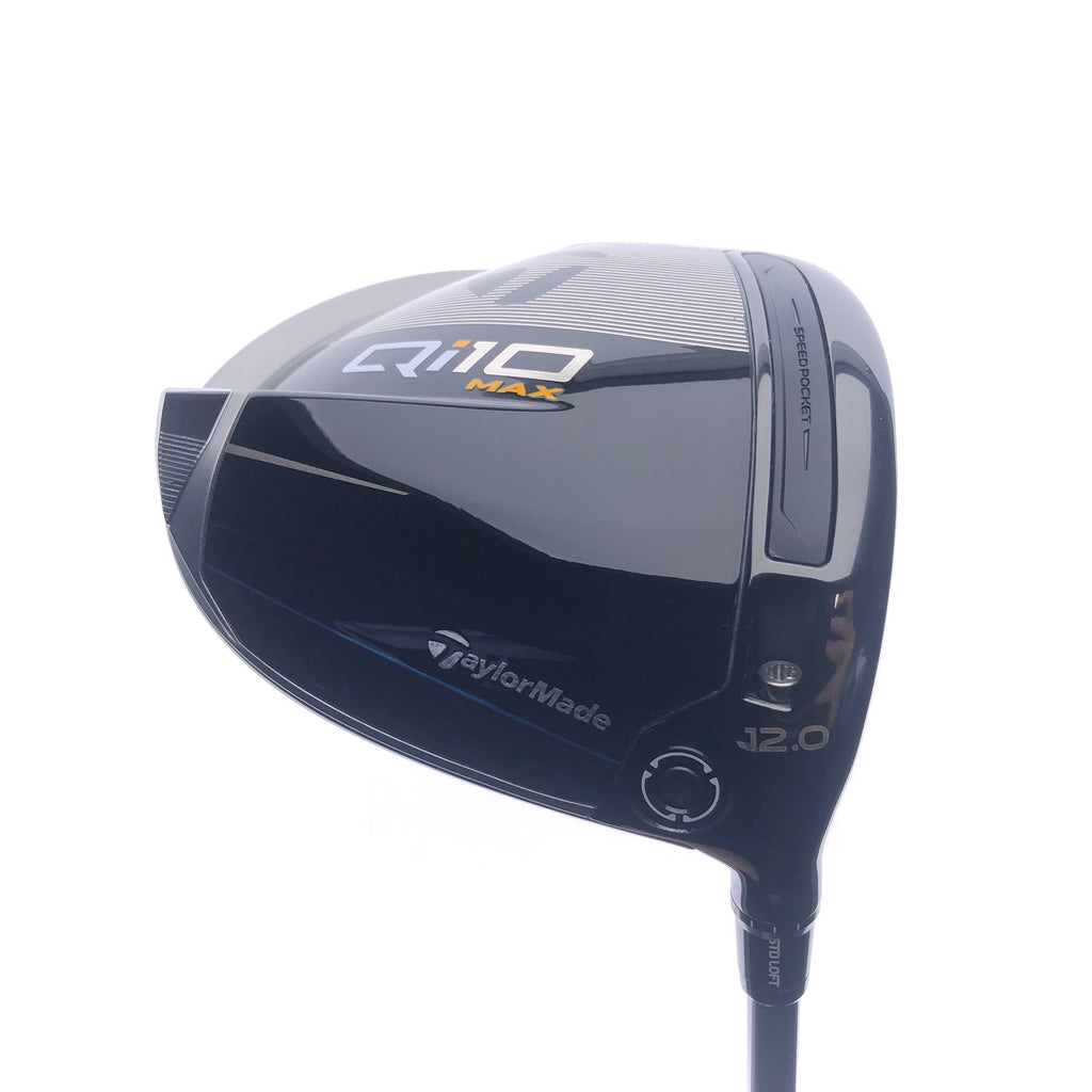 Used TaylorMade Qi10 Max Driver / 12.0 Degrees / Regular Flex - Replay Golf 