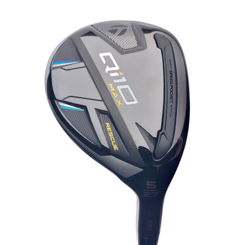 Used TaylorMade Qi10 Max 5 Hybrid / 27 Degrees / A Flex - Replay Golf 