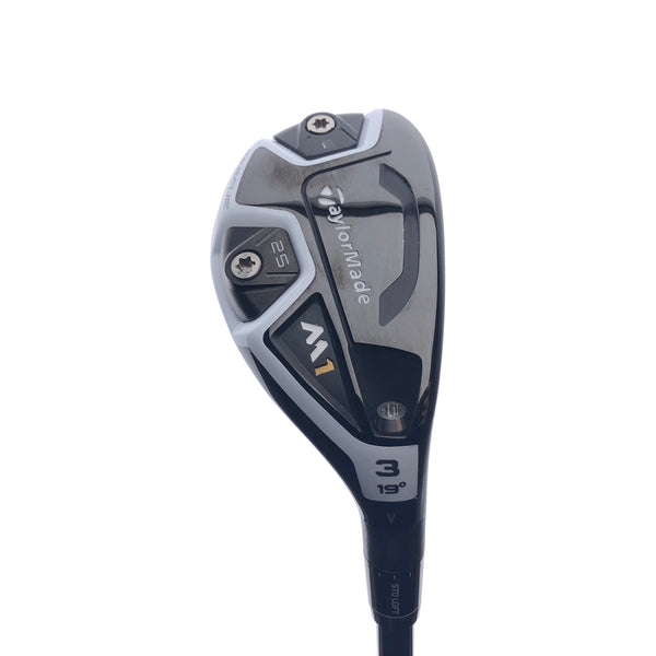 Used TaylorMade M1 2016 3 Hybrid / 19 Degrees / Stiff Flex - Replay Golf 