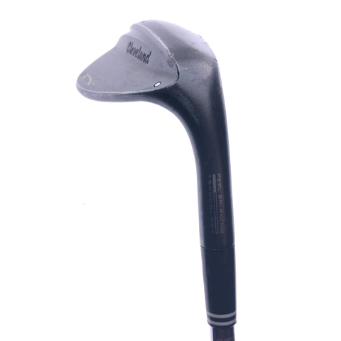 Used Cleveland RTX 4 Black Satin Lob Wedge / 58.0 Degrees / Stiff Flex - Replay Golf 