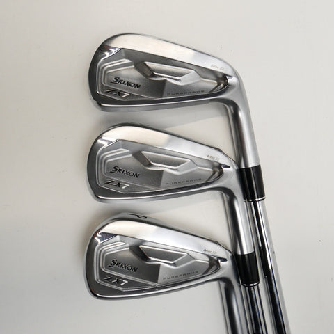 Used Srixon ZX7 MKII Iron Set / 5 - PW / Stiff Flex - Replay Golf 