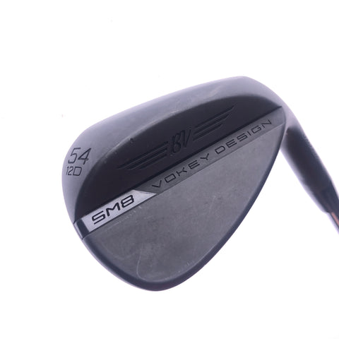 Used Titleist Vokey SM8 Jet Black Sand Wedge / 54.0 Degrees / Wedge Flex - Replay Golf 