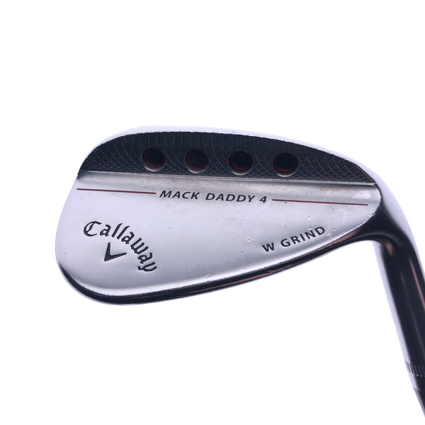 Used Callaway Mack Daddy 4 Chrome Gap Wedge / 52.0 Degrees / X-Stiff Flex - Replay Golf 