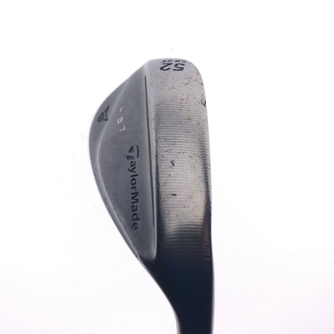 Used TaylorMade Milled Grind 2 Wedge Black Gap Wedge / 52.0 Degrees / Wedge Flex - Replay Golf 