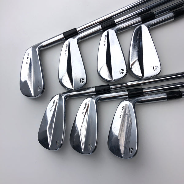 Used TaylorMade P7MB 2020 Iron Set / 4 - PW / Stiff Flex - Replay Golf 