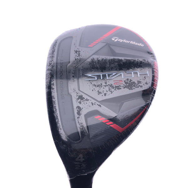 NEW TaylorMade Stealth 2 4 Hybrid / 22 Degrees / Stiff Flex / Left-Handed - Replay Golf 