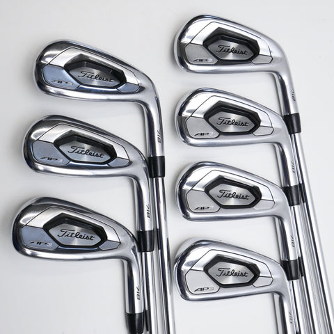 Used Titleist AP3 718 Iron Set / 4 - PW / Stiff Flex - Replay Golf 