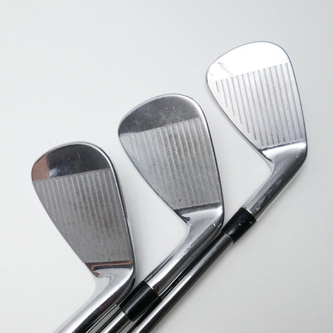 Used Callaway Apex Pro 19 Iron Set / 5 - PW / Stiff Flex / Left-Handed - Replay Golf 