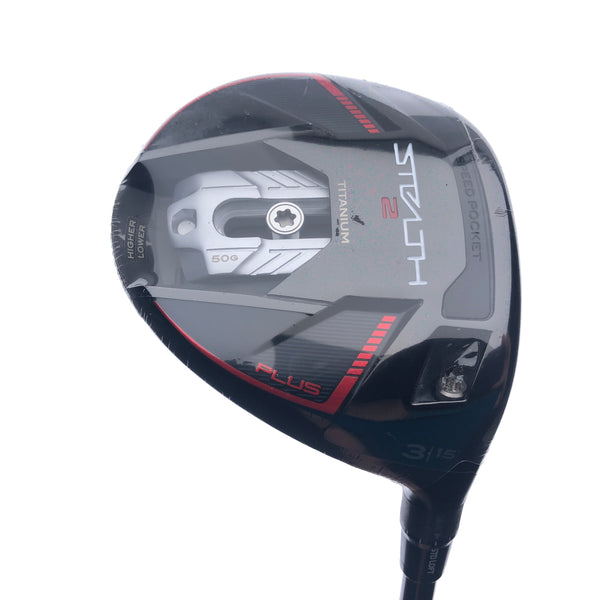 NEW TaylorMade Stealth 2 Plus 3 Fairway Wood / 15 Degrees / Regular Flex