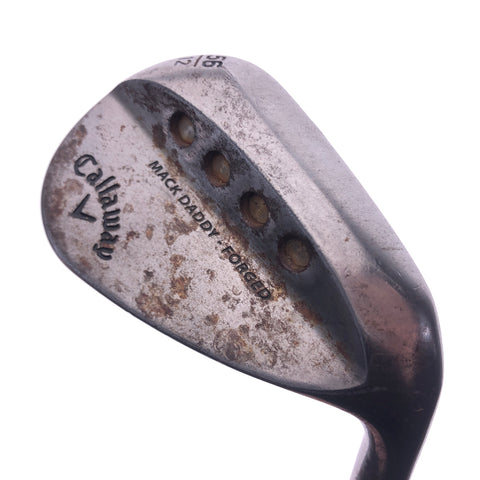 Used Callaway Mack Daddy Forged Slate '19 Sand Wedge / 56.0 Degrees / Stiff Flex - Replay Golf 
