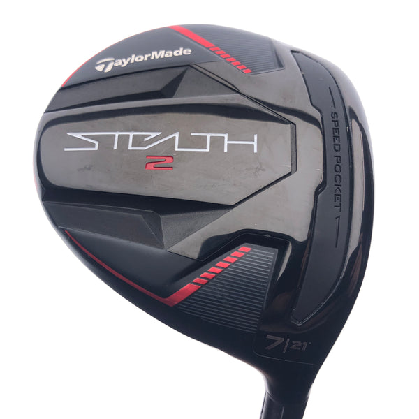 Used TaylorMade Stealth 2 7 Fairway Wood / 21 Degrees / A Flex