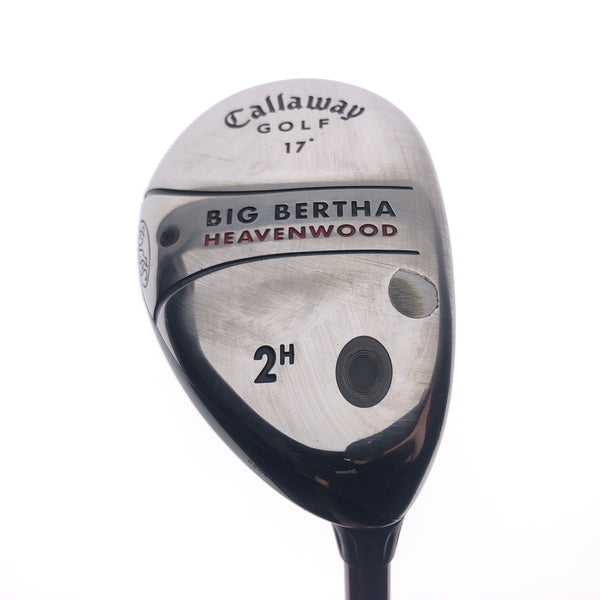 Used Callaway Big Bertha Heavenwood 2 Hybrid / 17 Degrees / Firm Flex - Replay Golf 