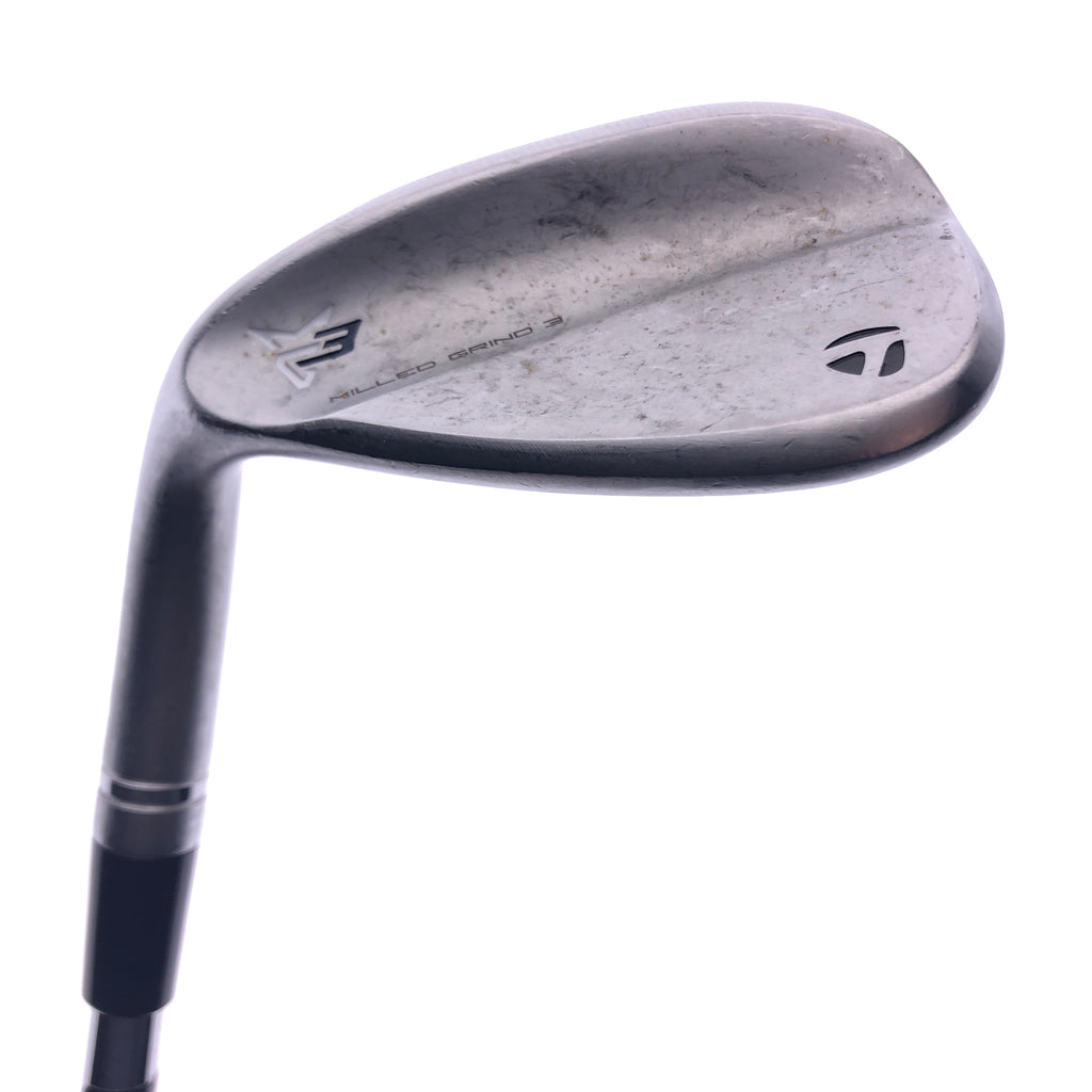 Used TaylorMade Milled Grind 3 Sand Wedge / 54.0 / Stiff Flex / Left-Handed - Replay Golf 