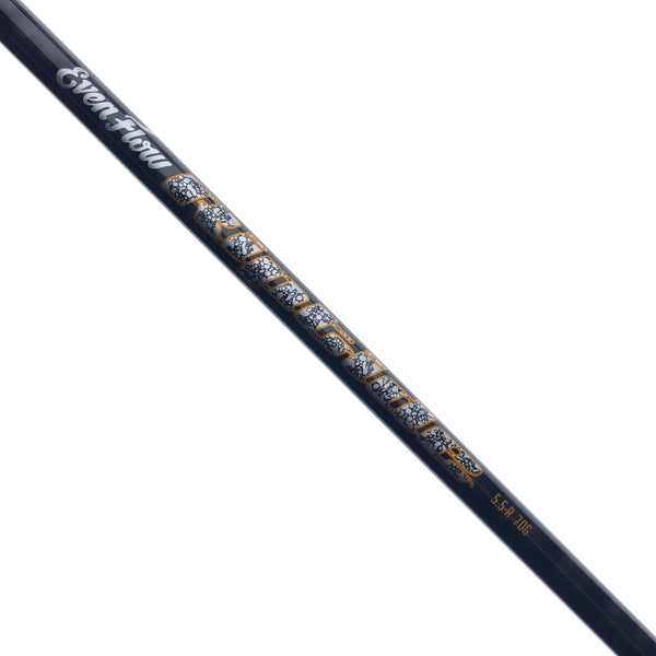 NEW EvenFlow Riptide Black-Orange 5.5 50g Driver Shaft / Regular Flex / UNCUT - Replay Golf 