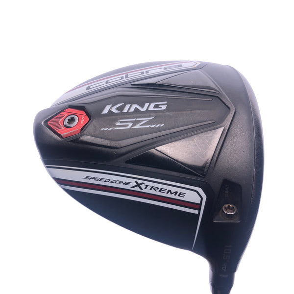 Used Cobra King Speedzone Xtreme White Driver / 10.5 Degrees / Regular Flex - Replay Golf 