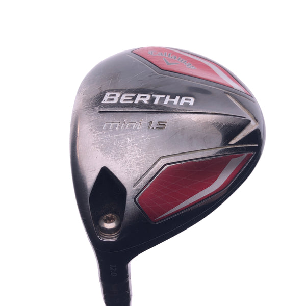 Used Callaway Big Bertha 1.5 Mini Driver / 12.0 Degrees / Regular / Left-Handed - Replay Golf 