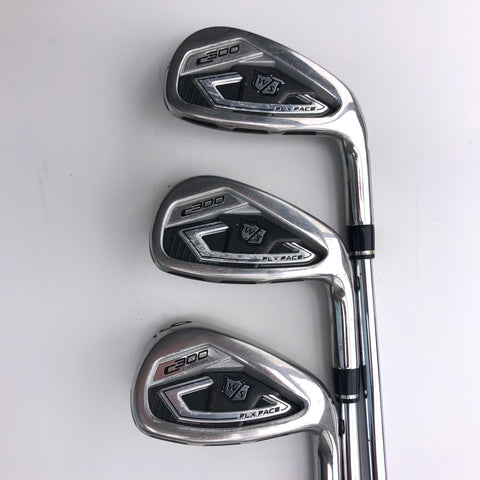 Used Wilson C300 Iron Set / 4 - 9 IRON / KBS Tour 90 Regular Flex - Replay Golf 