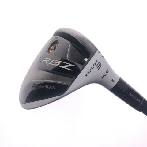 Used TaylorMade RBZ Stage 2 Tour 3 Fairway Wood / 14.5 Degrees / Regular Flex - Replay Golf 