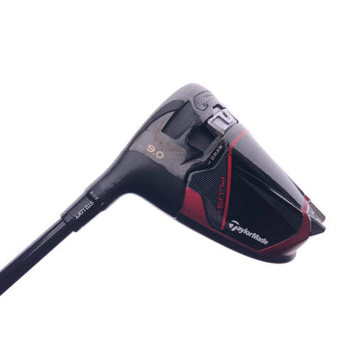 Used TaylorMade Stealth 2 Plus Driver / 9.0 Degrees / Stiff Flex / Left-Handed - Replay Golf 