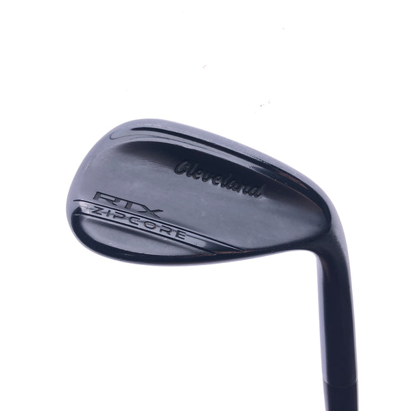 Used Cleveland RTX ZipCore Black Satin Gap Wedge / 52.0 Degrees / Wedge Flex