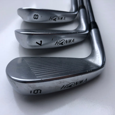 Used Honma TW717 P Iron Set / 6 - 10 + 11 / Regular Flex - Replay Golf 