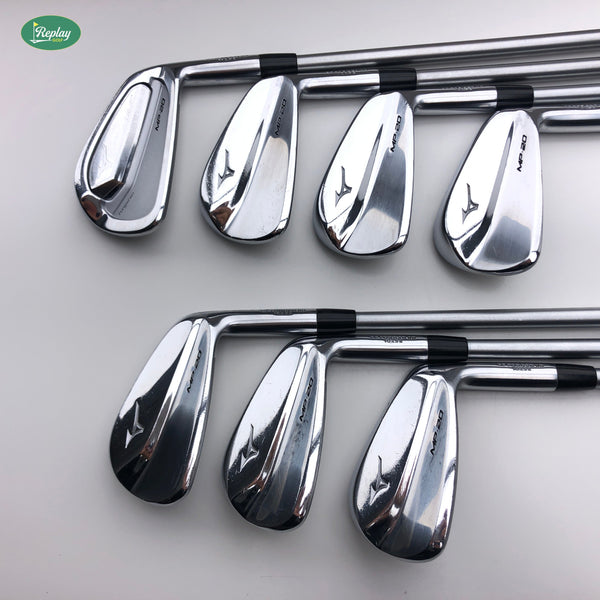 Used Mizuno MP-20 & MP-20 MMC Combo Iron Set / 4 - PW / KBS C-Taper Lite X-Flex - Replay Golf 