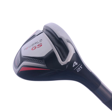 Used Honma T//WORLD GS 4 Hybrid / 21 Degrees / Stiff Flex - Replay Golf 