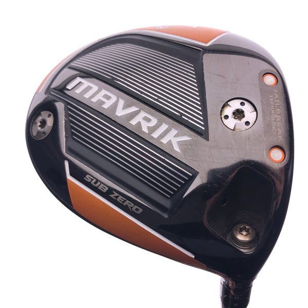 Used Callaway Mavrik Subzero Driver / 9.0 Degrees / X-Stiff Flex - Replay Golf 