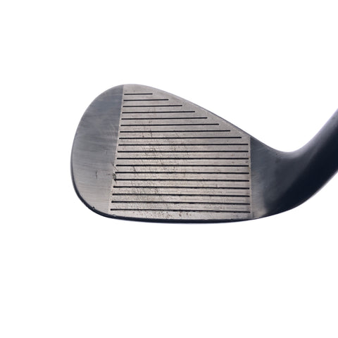 Used TaylorMade Milled Grind 3 Black Lob Wedge / 58.0 Degrees / X-Stiff Flex - Replay Golf 
