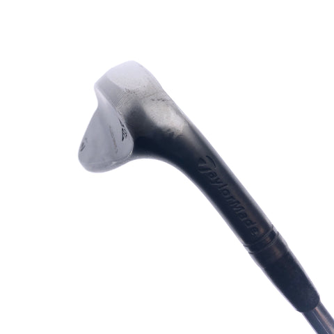 Used TaylorMade Milled Grind 3 Black Lob Wedge / 58.0 Degrees / X-Stiff Flex - Replay Golf 