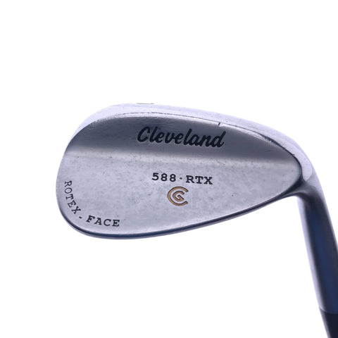 Used Cleveland 588 RTX Satin Chrome Lob Wedge / 60.0 Degrees / Wedge Flex - Replay Golf 