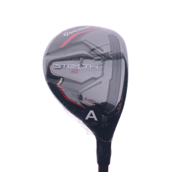 NEW TaylorMade Stealth 2 HD 5 Hybrid / 27 Degrees / A Flex - Replay Golf 