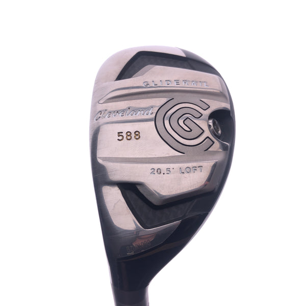 Used Cleveland 588 Gliderail 3 Hybrid / 20.5 Degrees / Stiff Flex / Left-Handed - Replay Golf 