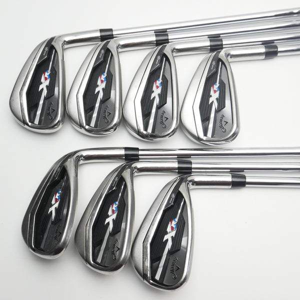 Used Callaway XR Iron Set / 4 - PW / Stiff Flex - Replay Golf 