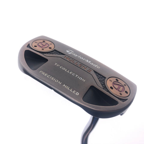 Used TaylorMade TP Black Copper Mullen 2 Putter / 34.0 Inches - Replay Golf 