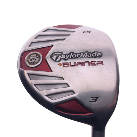 Used TaylorMade Burner 2007 3 Fairway Wood / 15 Degrees / Stiff Flex - Replay Golf 