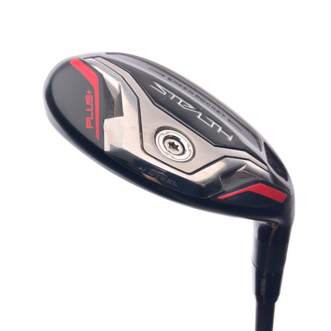 Used TaylorMade Stealth Plus Rescue 3 Hybrid / 19.5 Degrees / TX Flex - Replay Golf 