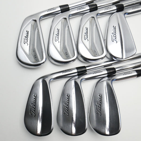 Used Titleist 620 Forged & 620 MB Combo Iron Set / 4 - PW / Stiff Flex - Replay Golf 