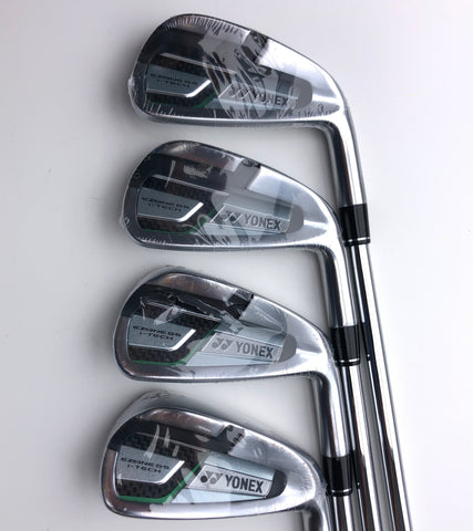 NEW Yonex GS i-Tech Iron Set / 4 - PW + AW / Stiff Flex - Replay Golf 