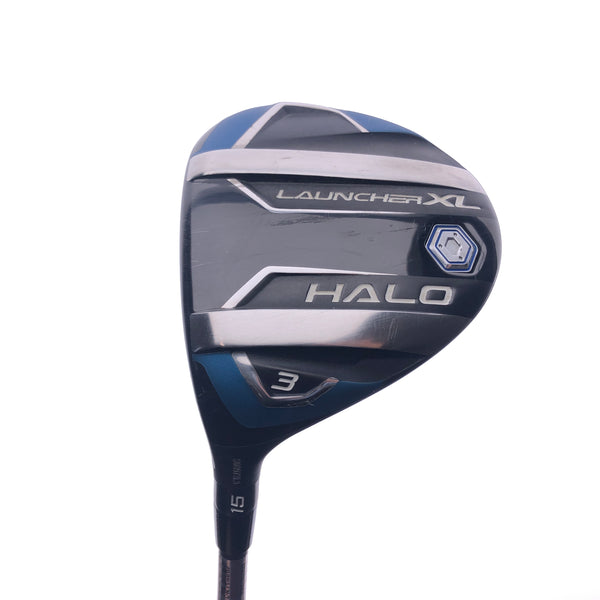 Used Cleveland Launcher XL Halo 2022 3 Wood / 15 Degrees / R Flex / Left-Handed - Replay Golf 