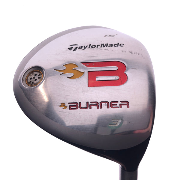 Used TaylorMade Burner 2009 3 Fairway Wood / 15 Degrees / Regular Flex - Replay Golf 