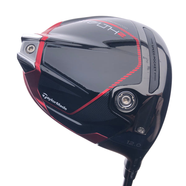 Used TaylorMade Stealth 2 Driver / 12.0 Degrees / A Flex - Replay Golf 