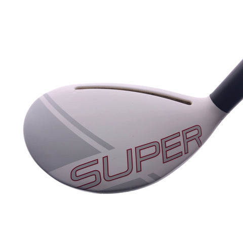 Used Adams Idea Super S 4 Hybrid / 22 Degrees / Matrix Stiff Flex / Left-Handed - Replay Golf 