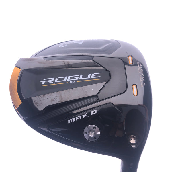 Used Callaway Rogue ST MAX D Driver / 9.0 Degrees / X-Stiff Flex - Replay Golf 
