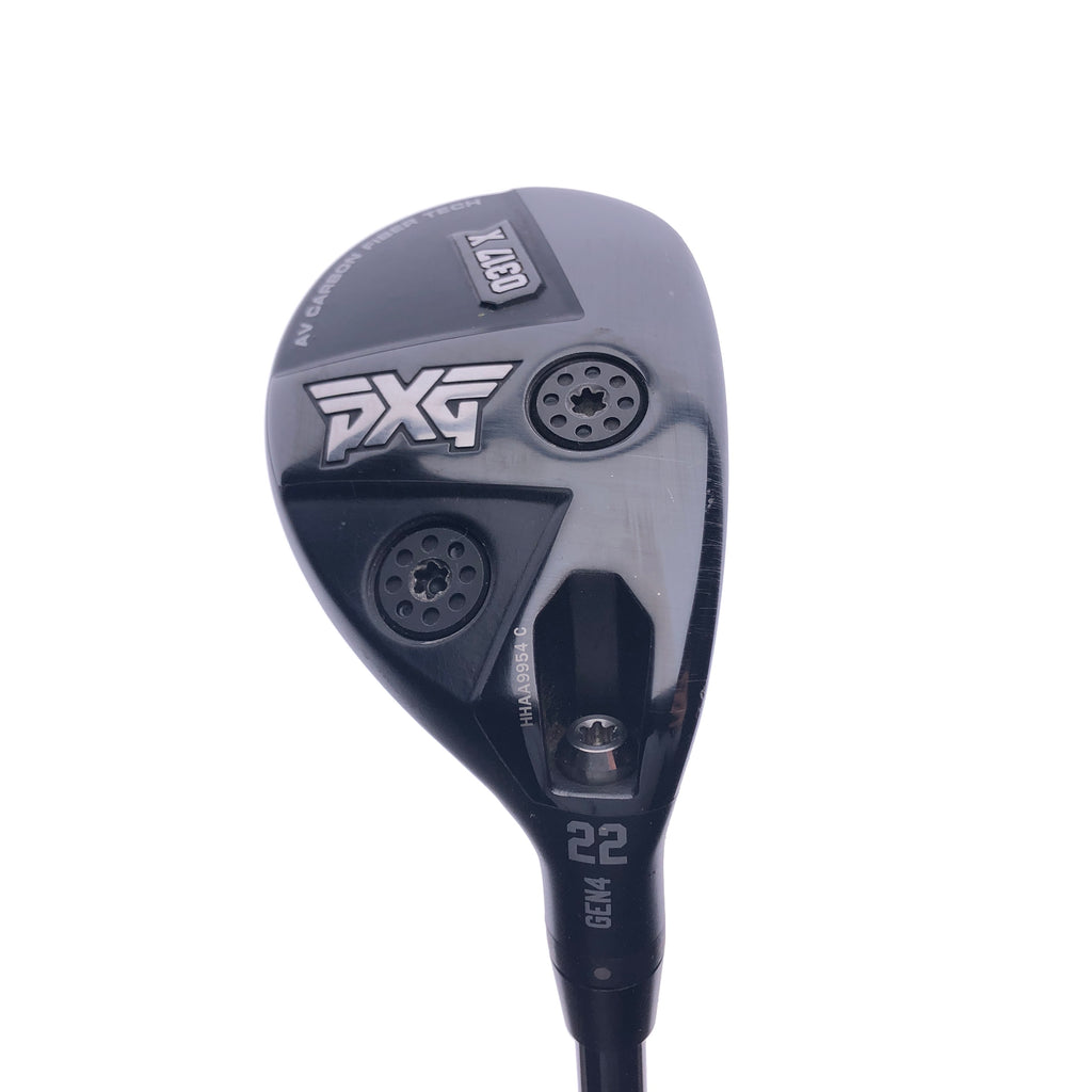 Used PXG 0317 X Gen 4 4 Hybrid / 22 Degrees / Regular Flex - Replay Golf 